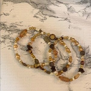 Handmade earring and bracelet bundle ✨🌙🌛